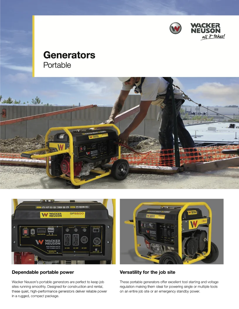 Generators - Portable